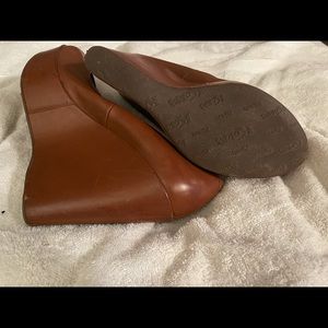 Kork Ease all leather wedge